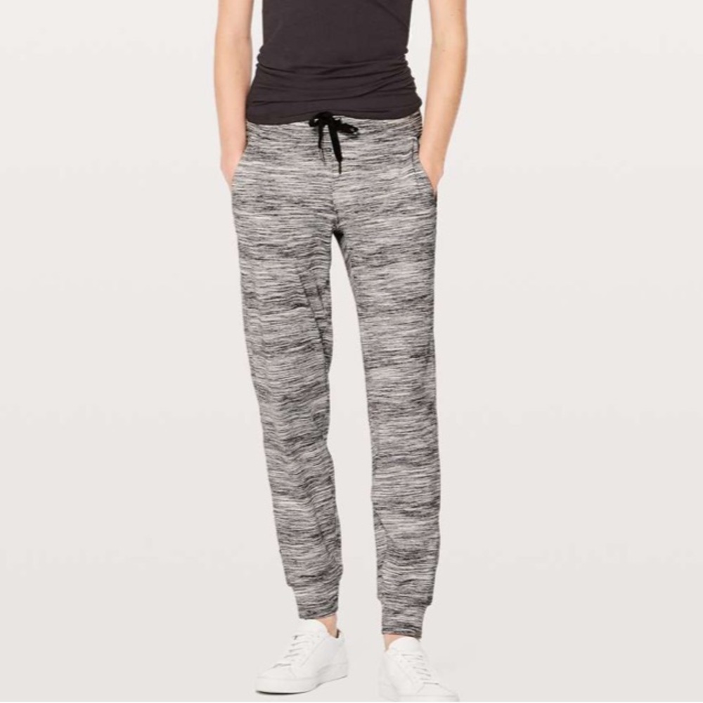 Lululemon Space Dye Camo Black White Ready To Rulu Pant Size 4